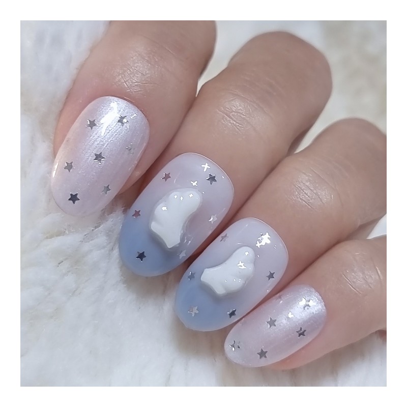 Angel Dream Handmade Nail Tips Angel Core Musical Note Wing