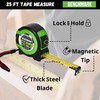 Benchmark - 3 Pack - 25 ft Tape Measures -