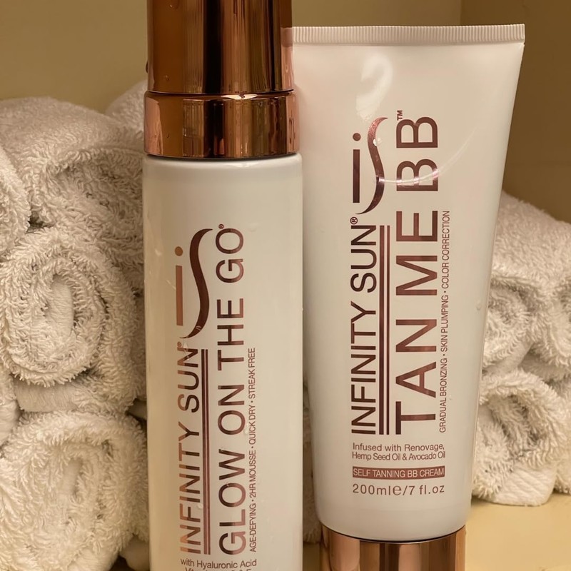 Infinity Sun, New Glow Pure Box, Sunless Tanning, Glow on