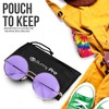 Purple Accessories Sunglasses For Teen Girls Women Tinted Shades Circle