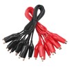 Crocodile Clips, 10 Pcs Small Alligator Clips with Wires Electrical