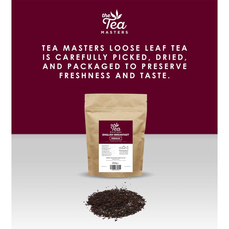 The Tea Masters Loose Leaf Tea - Breakfast Tea -