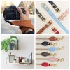 sourcing map Faux Leather Strap, 1" Width x 98" Long