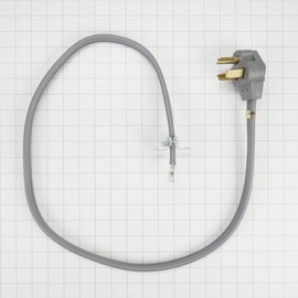 Whirlpool PT220L - Cable de alimentación eléctrica Original para secadores - Sustituye a 211053, 3389955, 4319131, 4392905, 4392905R, 661592, 687104, 694044, 694045, PS4075045, W1088 W30966