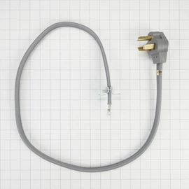 Whirlpool PT220L - Cable de alimentación eléctrica Original para secadores - Sustituye a 211053, 3389955, 4319131, 4392905, 4392905R, 661592, 687104, 694044, 694045, PS4075045, W1088 W30966