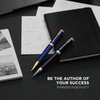 Parker Ballpoint Pen Ingenuity Dark Blue GT, Medium Point, Oil-Based,