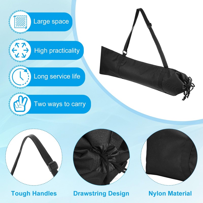 PATIKIL Tripod Carrying Case, 2Pcs Nylon Padded Tripod Bag with