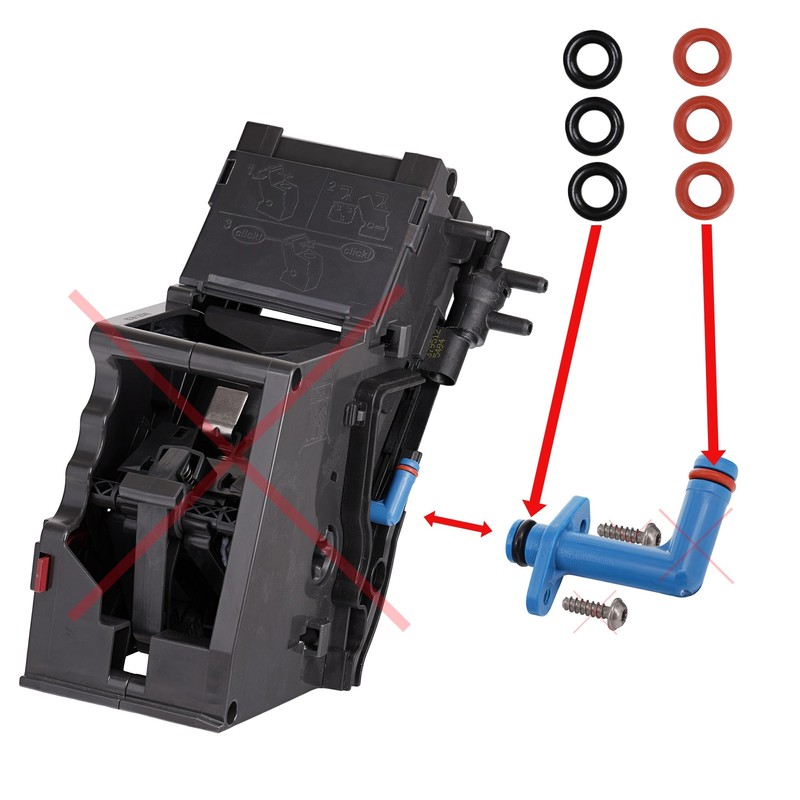 Snapworld-Kaffee Care Kit Seal O-Ring Compatible with Siemens EQ 5