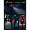 Rolgno Running Lights for Runners, 500LM & 7+2 Modes Chest