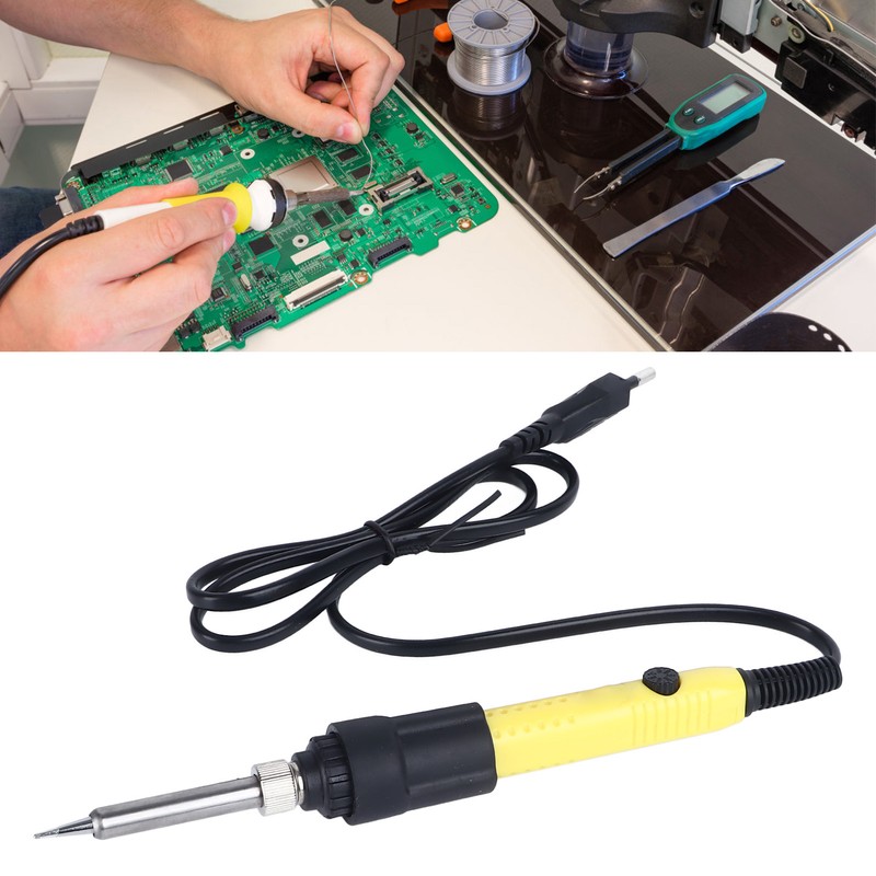 Soldering Iron Kit 60W Adjustable Temperature Welding Tool with 5