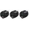 3 Adaptor Brennenstuhl Travel Plug Adaptor Socket Adaptor for USA