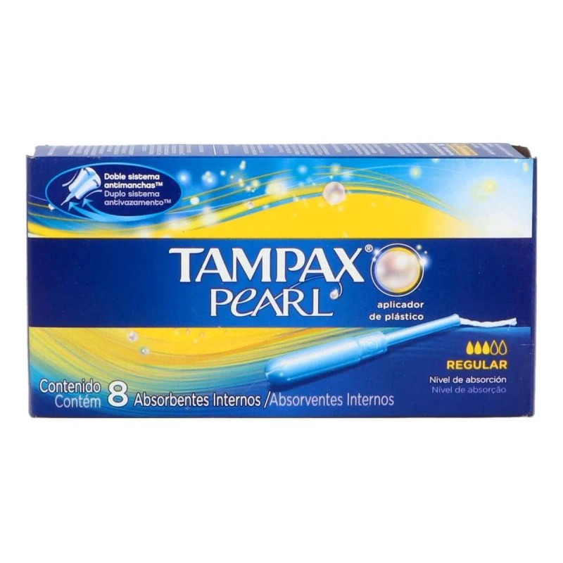 Tampones Tampax Pearl Regular 8 Unidades