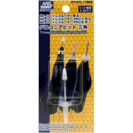 GSI Creos G-Tool GT-01L Cordless Router PRO2 PRO X Zirconia Bit Triangle Model Tool