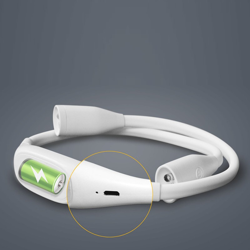 Rechargeable LED Neck Reading Light 360 Degree Universal Adjustment Book