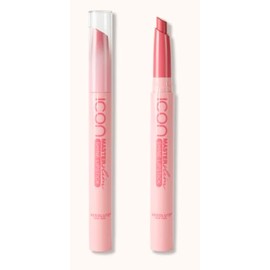 Icon Master Slim Shine Lipstick | Velvet Texture | (MLSS26 SALMON PINK, OS)