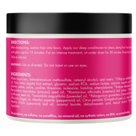 Mielle Organics Mielle Organics Babassu & Mint Deep Conditioner with Protein, Moisturizing & Conditioning Deep Treatment, Hydrating Repair for Dry, Damaged, & Frizzy Hair, 8-Ounces