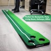 SENSECLUB Indoor Putting Green, Foldable Putting Mat Golf Pong Game