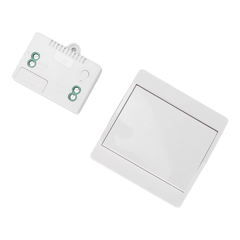 Wireless Light Switch Receiver Kit Self Generating Kinetic Energy Remote