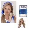 No-Heat Self-Styling Hair Wave Curler Band Blue 2ea
