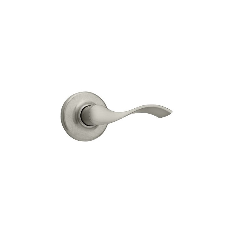 Kwikset Balboa Hall/Closet Lever in Satin Nickel