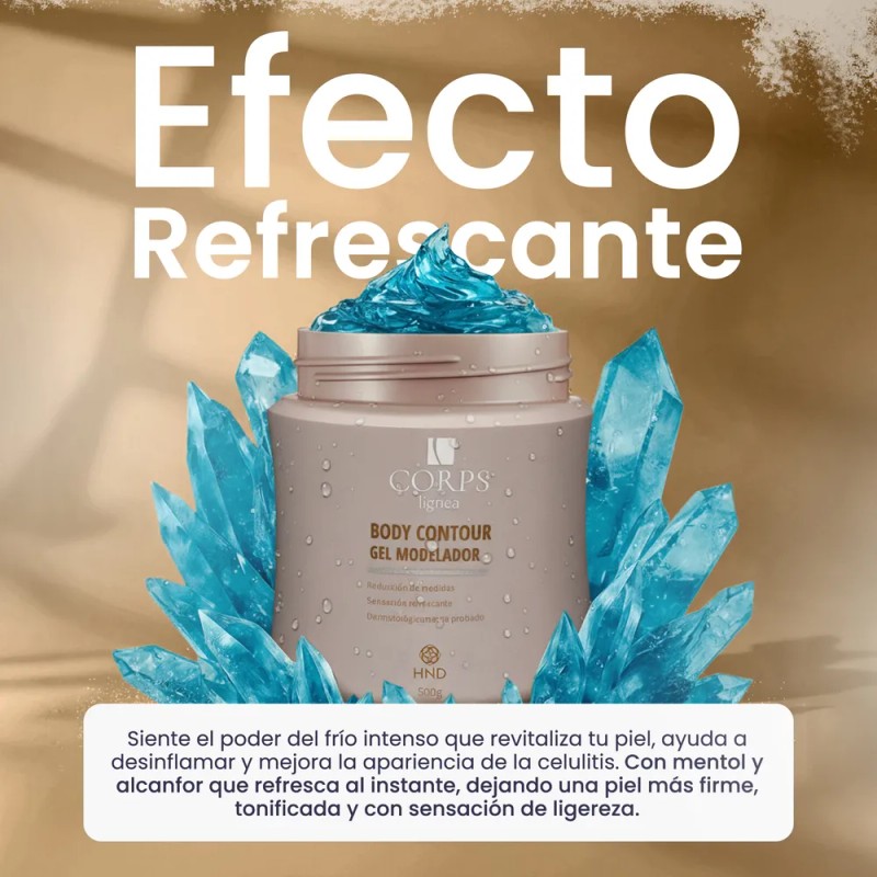Hinode | Gelcorps Gel Reafirmante Y Reductor Gel Corps Alcanfor