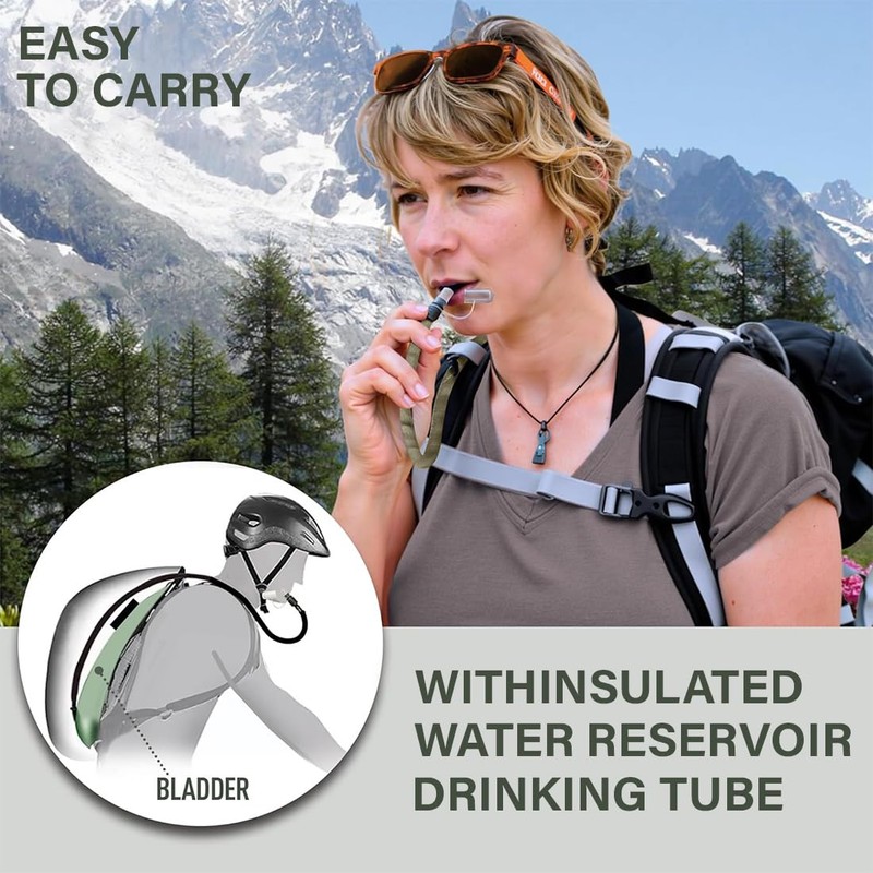 CATOR Hydration Bladder 2L Water Bladder for Hydration Backpack, Outdoor