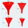 Liqvee Funnel Red in 4 Different Sizes (122, 101, 76