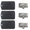 BGEHHCY Upgraded 3-Pack RB741 Remote Transmitter - Fit for Mighty