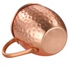 Moscow Mule Copper Mugs, Hammered Design, 100% Pure Solid Copper