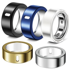 Hexasider 5 Pack Ring Cover Compatible with Oura Ring Gen 4/Oura Ring Gen 3 Horizon/Heritage, Durable TPU Case for Oura Ring Protector Accessories for Oura Size 13