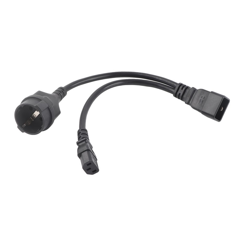 IEC320 C13 to C20 Power Cable One Time Reinforcement 1