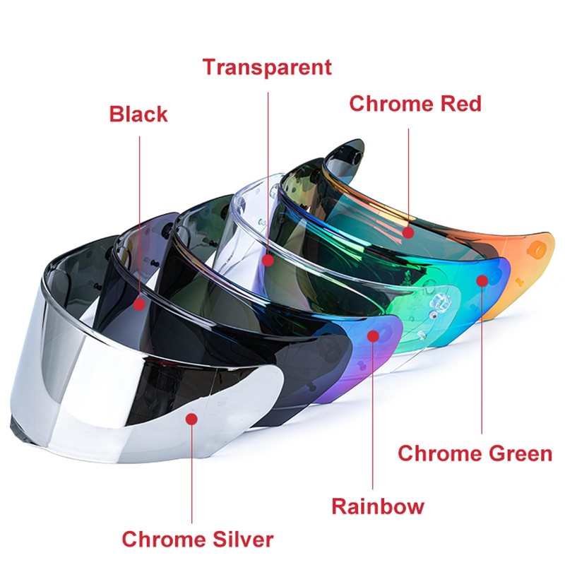 JQF Gear Motorcycle Helmet Visor for Assault/Rapid/Stream/ FF320/FF328/FF353/FF800 Outer Face