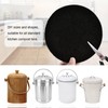KingBra 10Pcs 6.5 Inch Charcoal Filters for Kitchen Compost Bin,