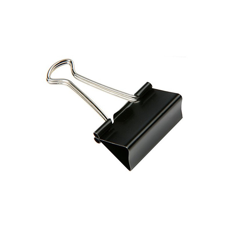 SBS® Binder Clips, 19 mm, Pack of 30, Metal Clips,