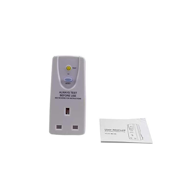 Bopfimer UK Plug 13A Gfci Leakage Protection Plug Rcd Socket