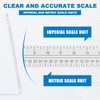 Meticuloso Folding Triangle Ruler 48inchs, Aluminum Framing Square Carpentry Squares