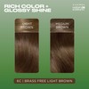Clairol Natural Instincts Demi-Permanent Hair Dye, 6C Light Brown Hair