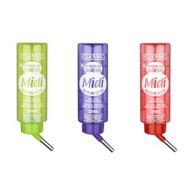 Classic Crystal Deluxe Colortone Midi Drinking Bottle, 320 ml, Assorted colors