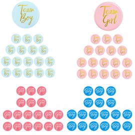 72 Pieces Gender Reveal Party Decoration, Gender Reveal, Gender Reveal Party, Boy or Girl, Gender Reveal Decoration, Baby Party Decoration for Baby Shower Party Decoration Accessories