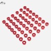 Unbranded Red Engine Bolt Kit For Harley Touring Sportster Trike