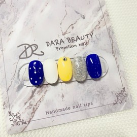 Dara Beauty June Art of the MonthNavy Dot Nail❣ - Not selected / 다라뷰티 6월 이달의아트네이비 도트네일❣ - 선택안함