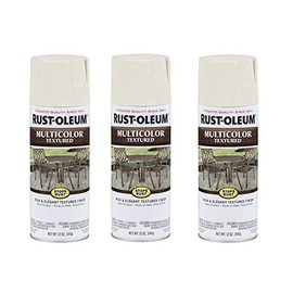 Rust-Oleum 239121-3PK Stops Rust Multi-Color Textured Spray Paint, 12 oz, Caribbean Sand, 3 Pack