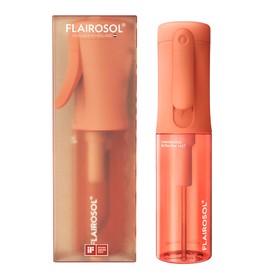 FLAIROSOL Spray Bottle for Hair, Small Spray Bottle Travel Size 3.04oz / 90ml - Continuous Water Mister with Ultra Fine Mist for Toners, Face, Skincare & Hair Mist, Orange