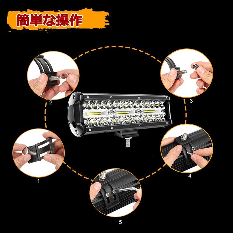 180 W LED Work Light, Work Light, Floodlight, LED Floodlight,