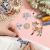 beinkmake 24Pcs Animals Embroidered Patches Woodland Animals Iron on Patches