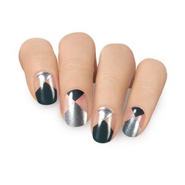 MOYOU LONDON Semi Cured Gel Nail Strips, 20 Pc. Gel Wraps for Nails, Easy Apply & Remove for Salon-Quality Manicure, Works with Any Nail Lamps - hannahroxit 01