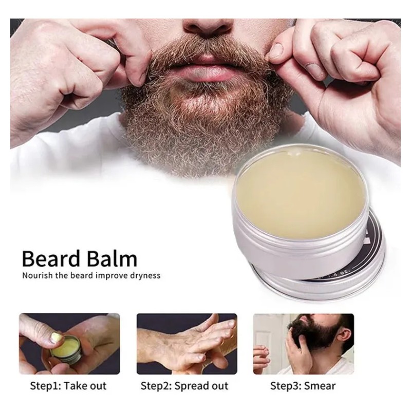 Kit De Crecimiento De Barba E, Potenciador Del Cabello Para