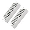 jojofuny 2sets Fridge Air Purifier Odor Carbon Filtration Easy Install