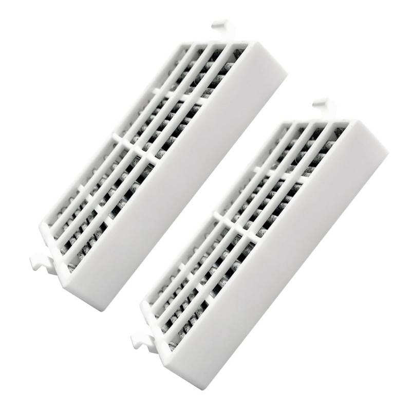 jojofuny 2sets Fridge Air Purifier Odor Carbon Filtration Easy Install
