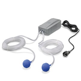 Esotec 101851 Solar Replacement Pump Pond Aerator 6-9V Max. 200 L/h Air, Garden Pond Aeration Oxygen Pump